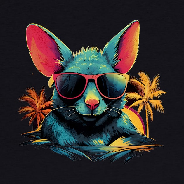 Retro Wave Jerboa Sunglas by Miami Neon Designs